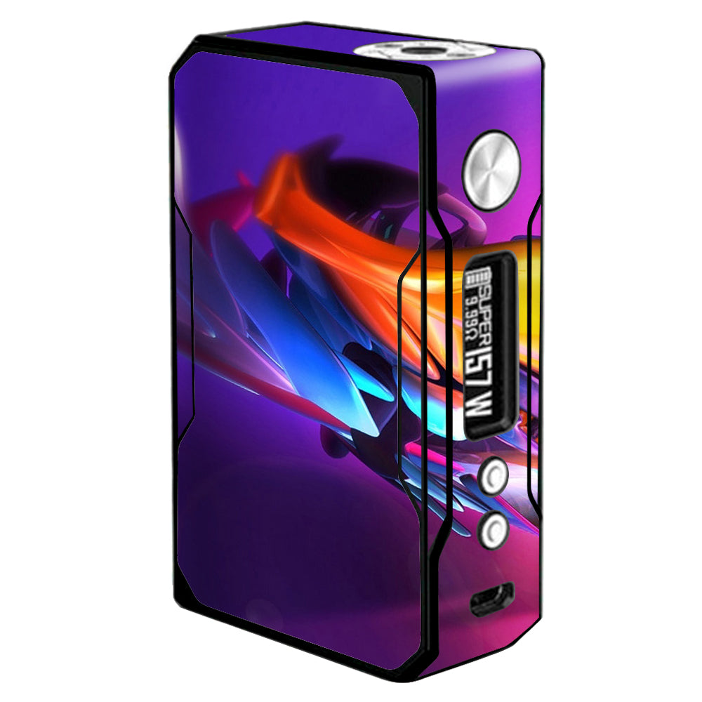  Futuristic Digital Glass Voopoo Drag 157w Skin