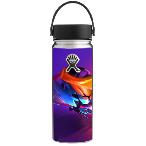  Futuristic Digital Glass Hydroflask 18oz Wide Mouth Skin