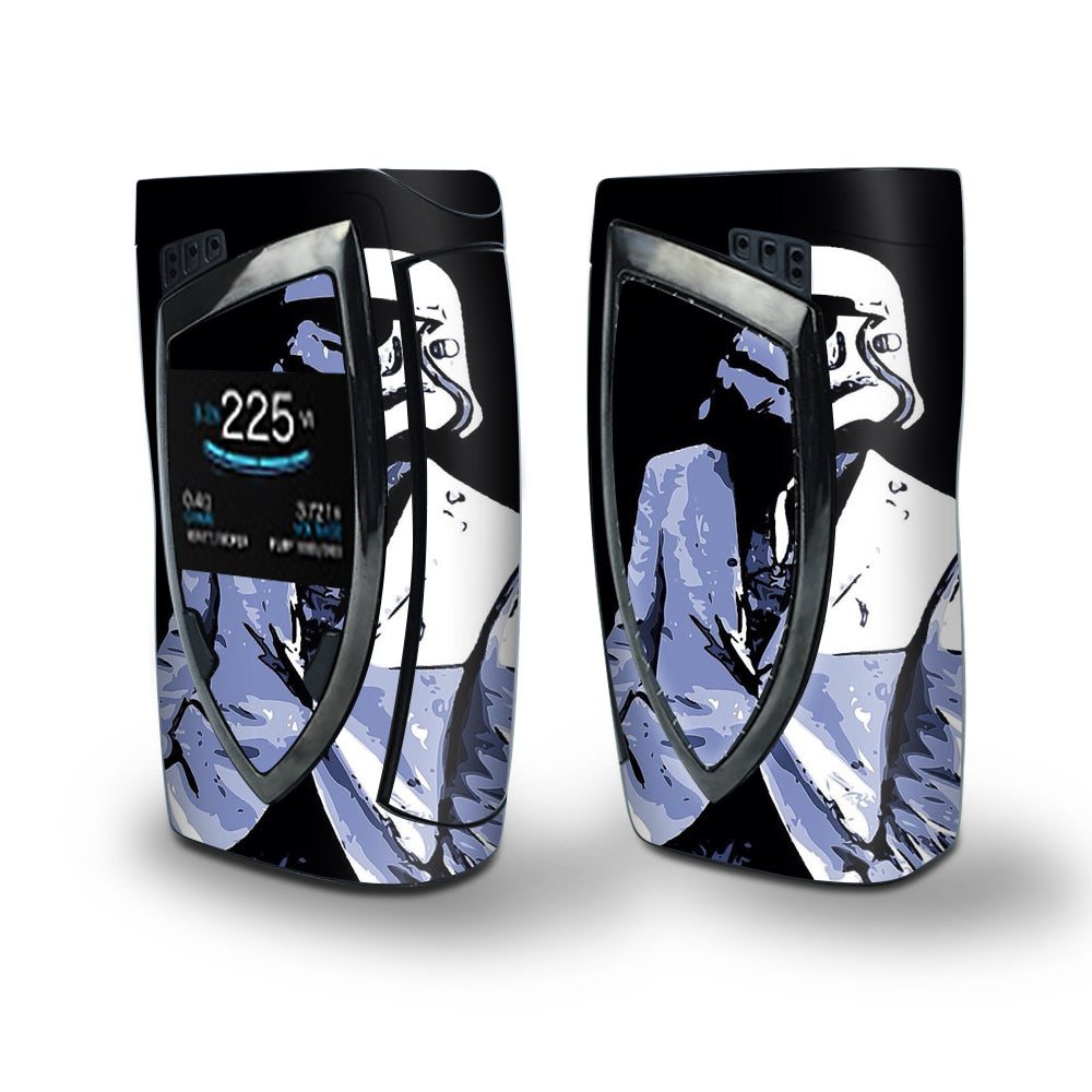 Skin Decal Vinyl Wrap for Smok Devilkin Kit 225w Vape (includes TFV12 Prince Tank Skins) skins cover/ Pimped Out Storm guy
