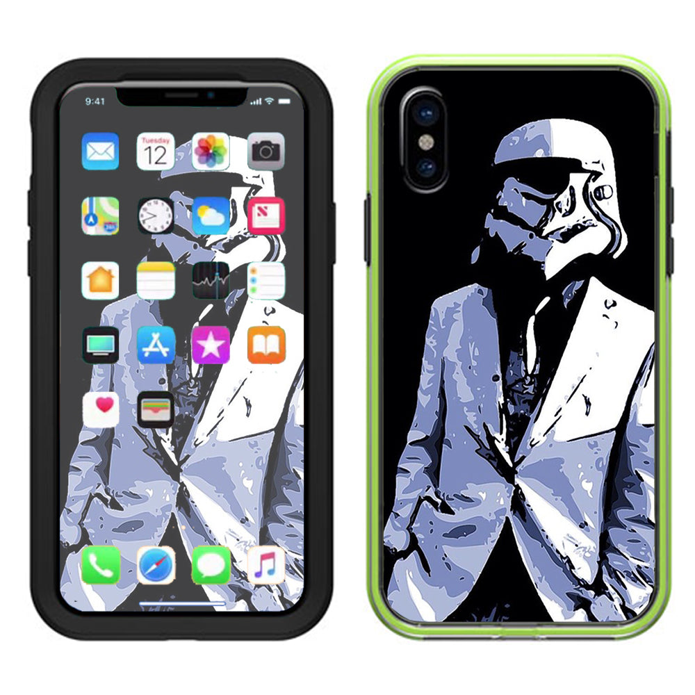  Pimped Out Storm Guy Lifeproof Slam Case iPhone X Skin