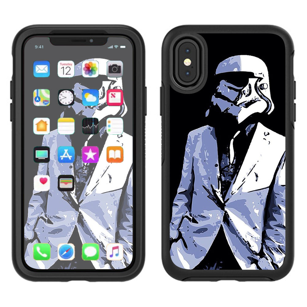  Pimped Out Storm Guy Otterbox Defender Apple iPhone X Skin
