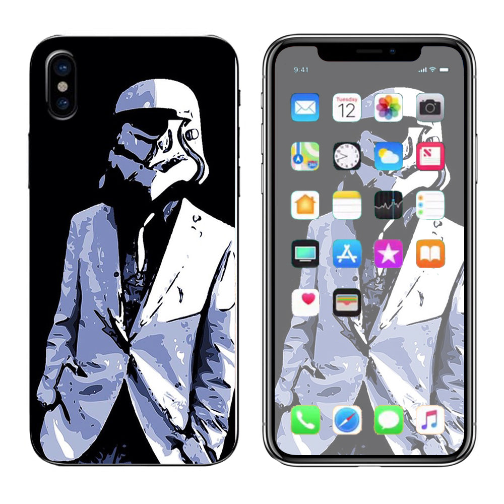 Pimped Out Storm Guy Apple iPhone X Skin