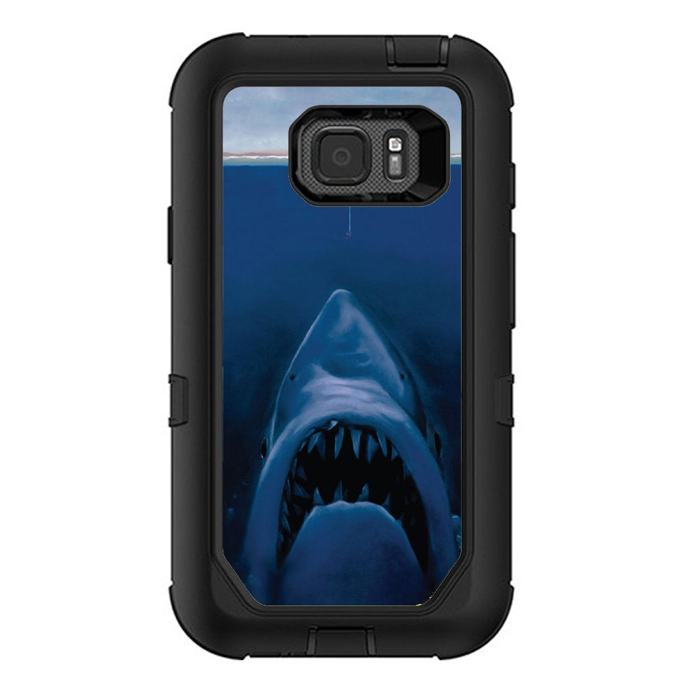  Great White Shark  Boat Otterbox Defender Samsung Galaxy S7 Active Skin
