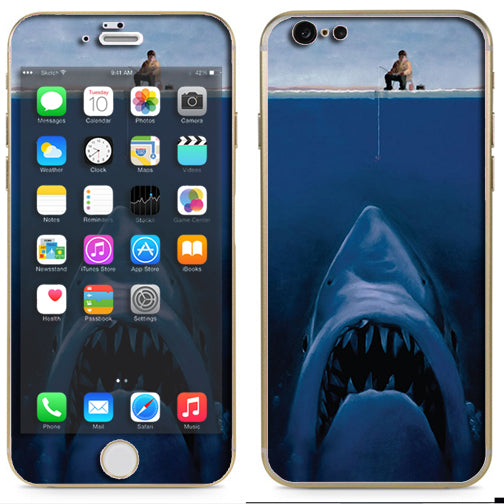  Great White Shark  Boat Apple iPhone 6 Skin
