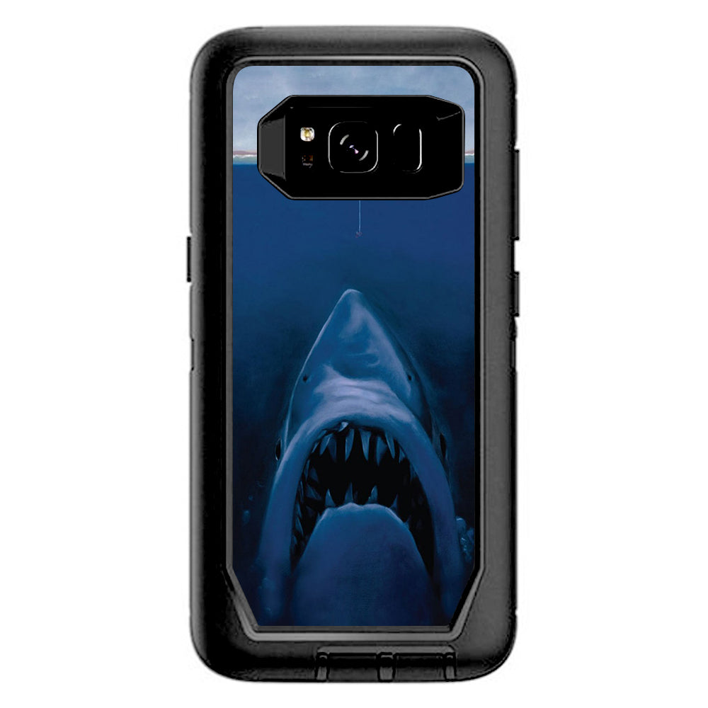  Great White Shark  Boat Otterbox Defender Samsung Galaxy S8 Skin