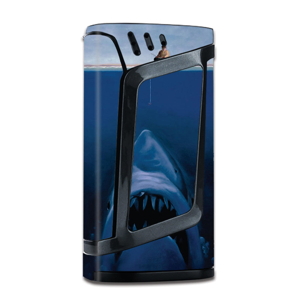  Great White Shark  Boat Smok Alien 220W Skin