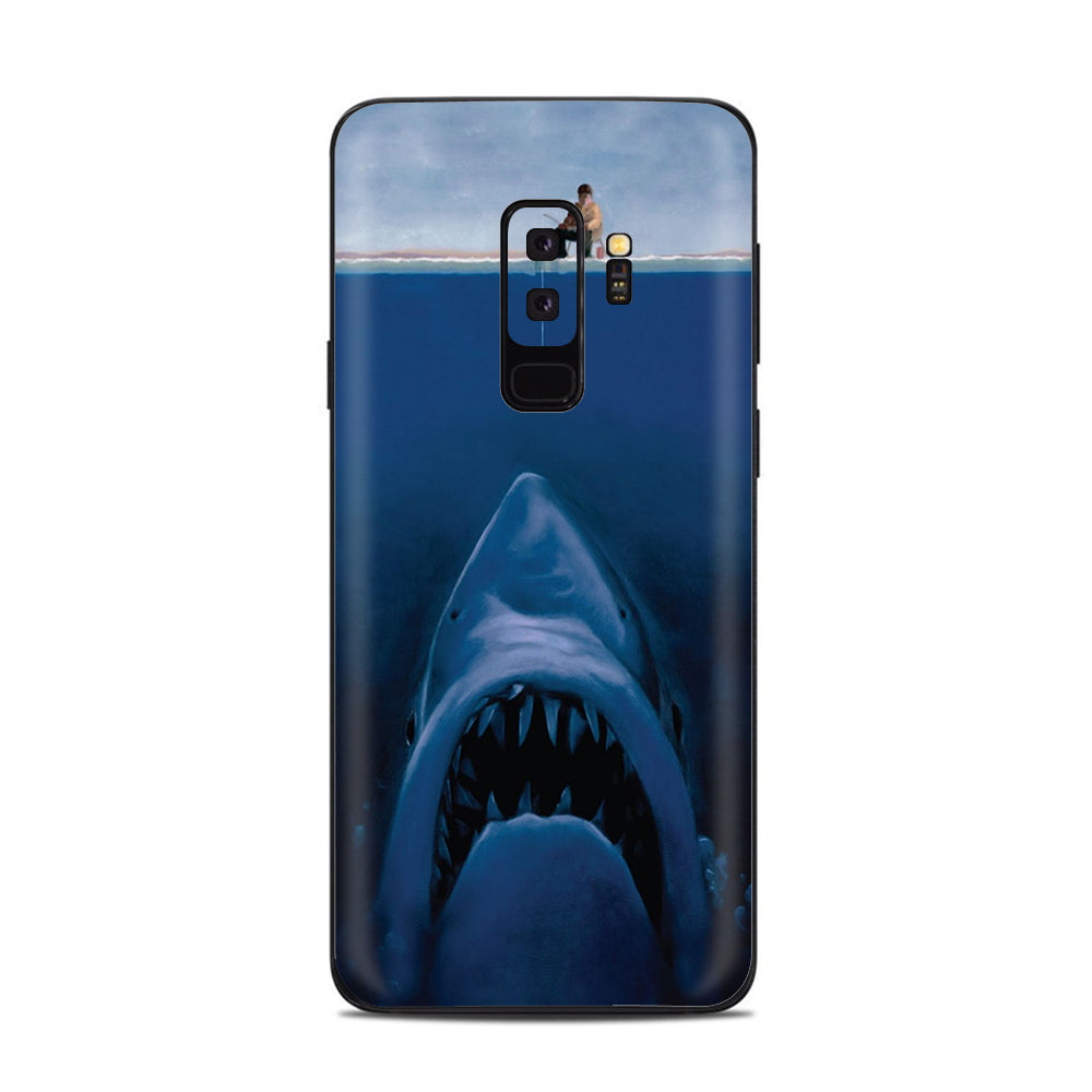  Great White Shark  Boat Samsung Galaxy S9 Plus Skin