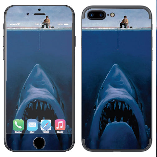  Great White Shark  Boat Apple  iPhone 7+ Plus / iPhone 8+ Plus Skin
