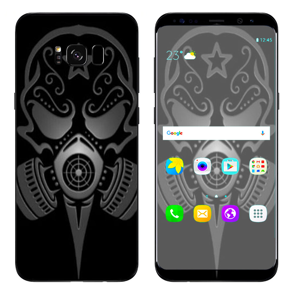  Gas Mask Samsung Galaxy S8 Skin