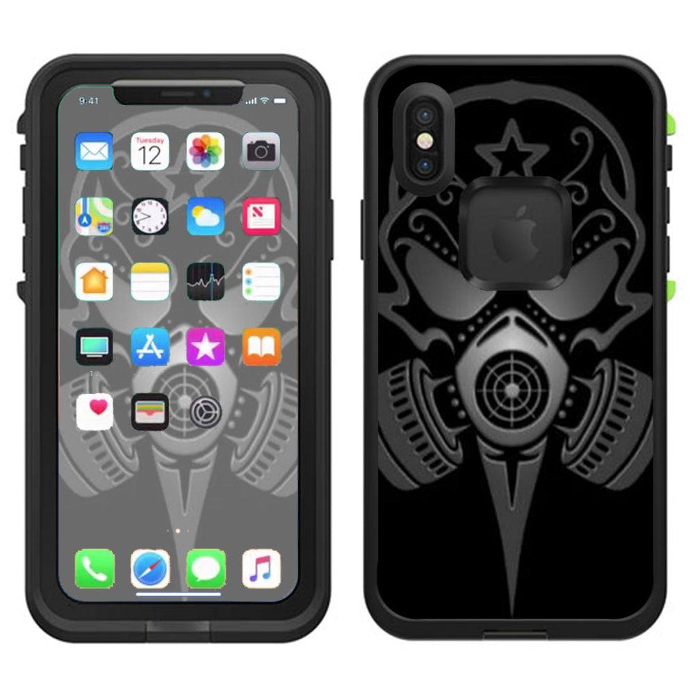  Gas Mask Lifeproof Fre Case iPhone X Skin