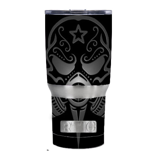  Gas Mask RTIC 20oz Tumbler Skin