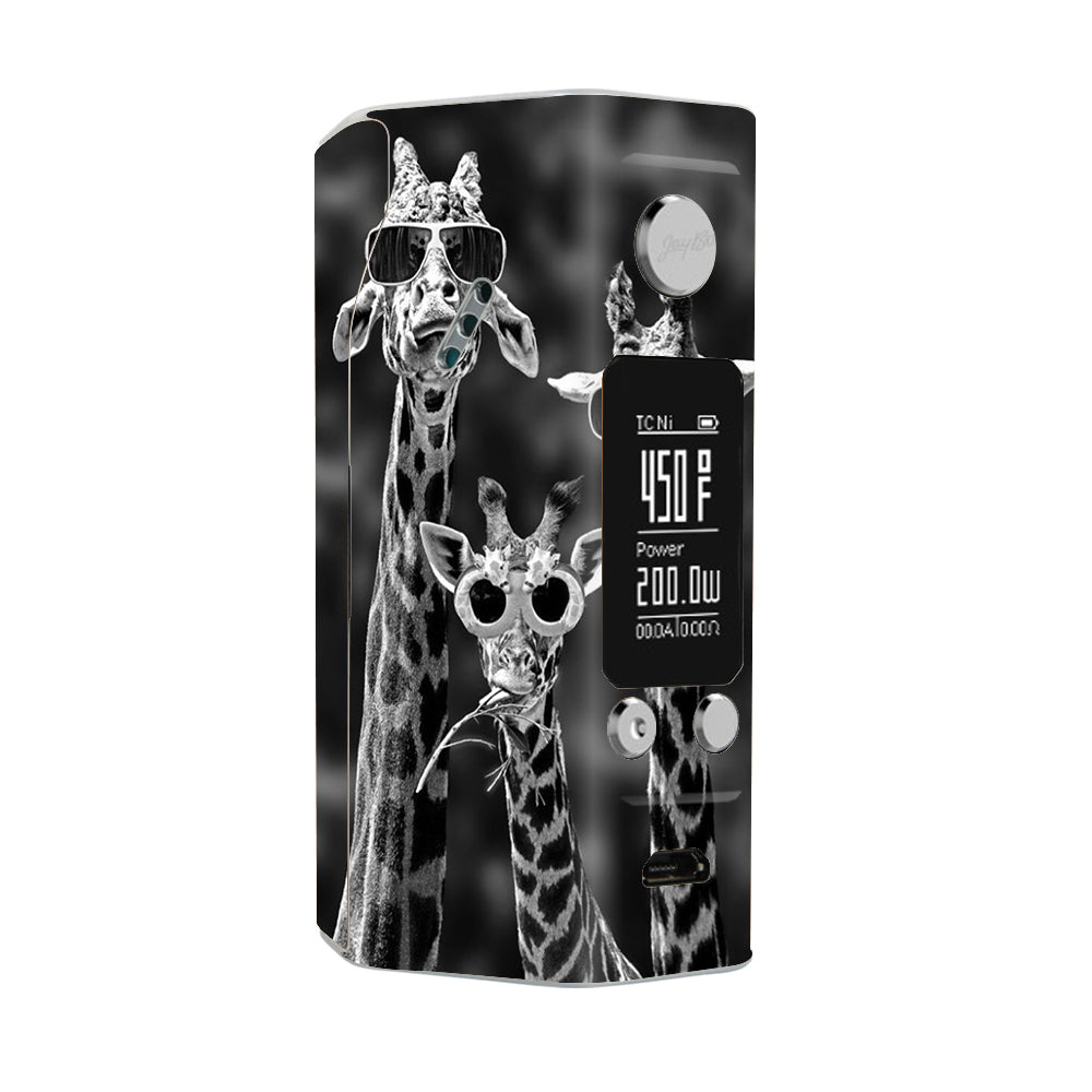  Giraffes Sunglasses Wismec Reuleaux RX200S Skin