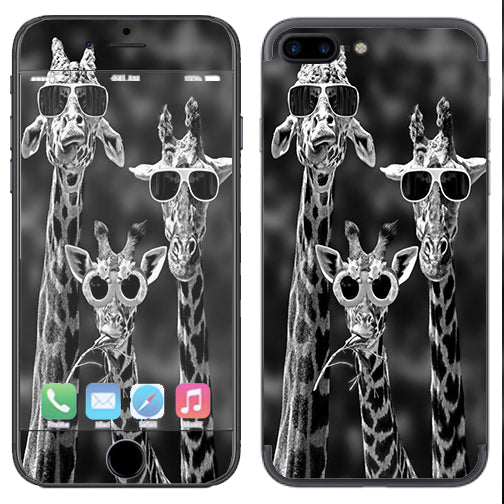  Giraffes Sunglasses Apple  iPhone 7+ Plus / iPhone 8+ Plus Skin