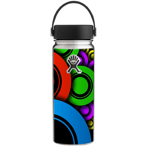  Awesome Circles Trippy Hydroflask 18oz Wide Mouth Skin