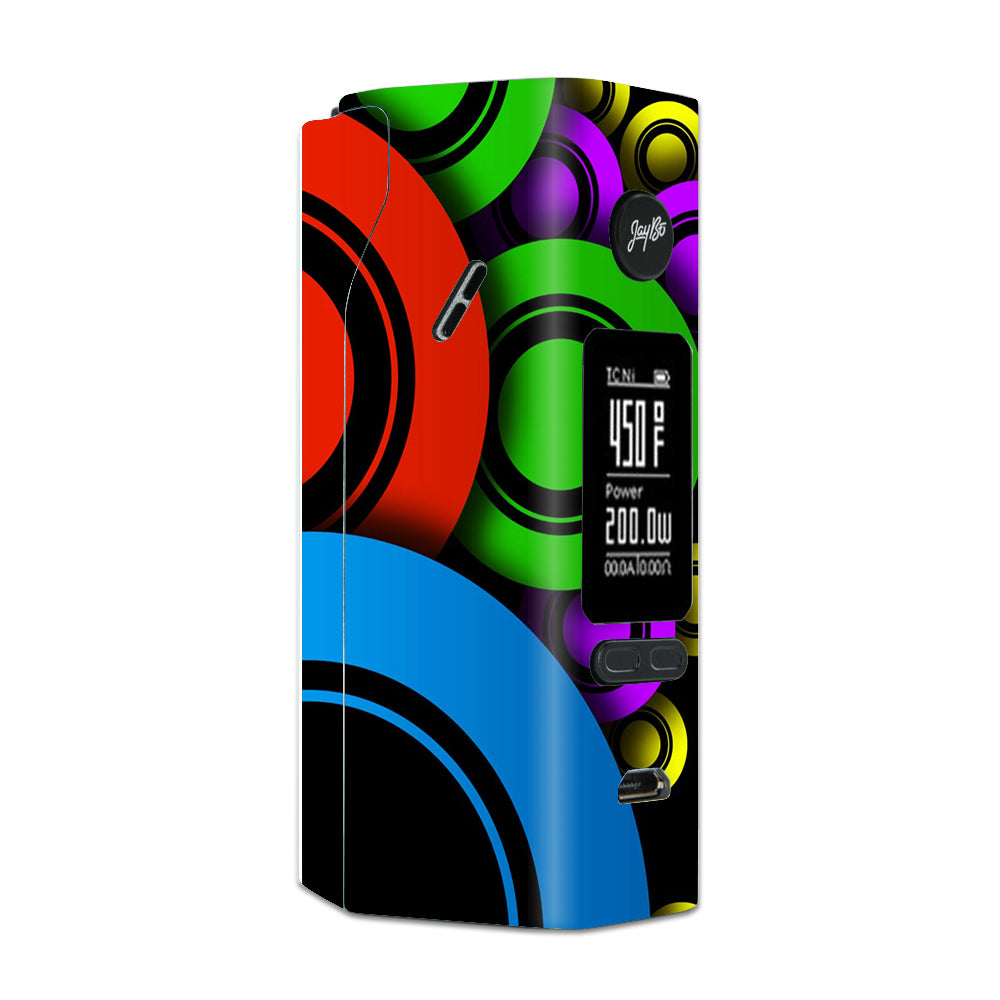  Awesome Circles Trippy Wismec Reuleaux RX 2/3 combo kit Skin