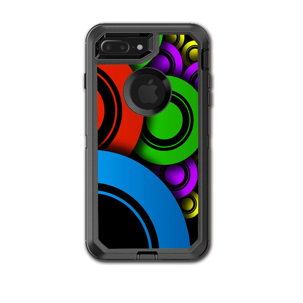  Awesome Circles Trippy Otterbox Defender iPhone 7+ Plus or iPhone 8+ Plus Skin