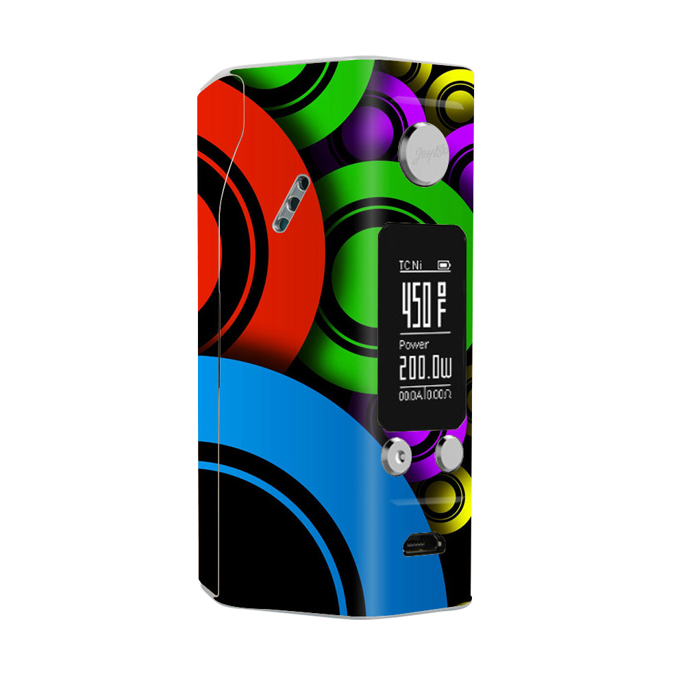  Awesome Circles Trippy Wismec Reuleaux RX200S Skin