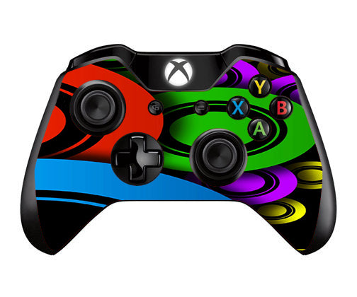  Awesome Circles Trippy Microsoft Xbox One Controller Skin