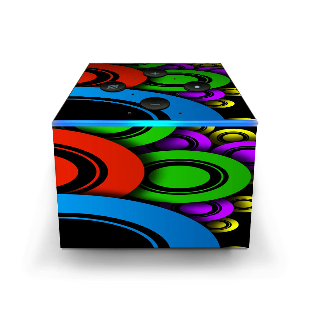  Awesome Circles Trippy Amazon Fire TV Cube Skin