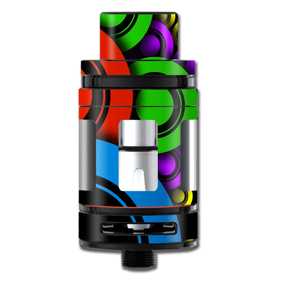  Awesome Circles Trippy Smok TFV8 Mini Big Baby Beast Skin