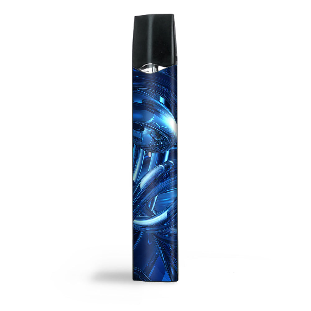  Blue Wierd Glass Tubes Smok Infinix Ultra Portable Skin