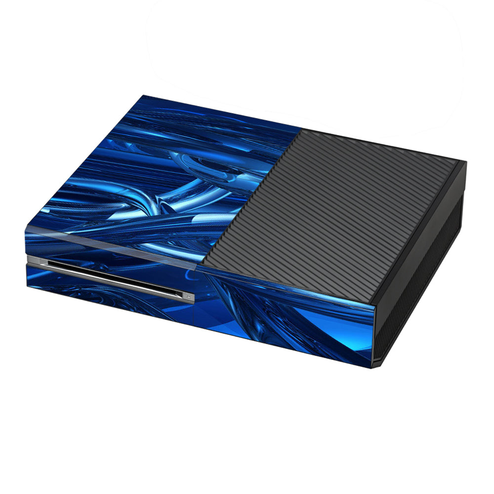  Blue Wierd Glass Tubes Microsoft Xbox One Skin