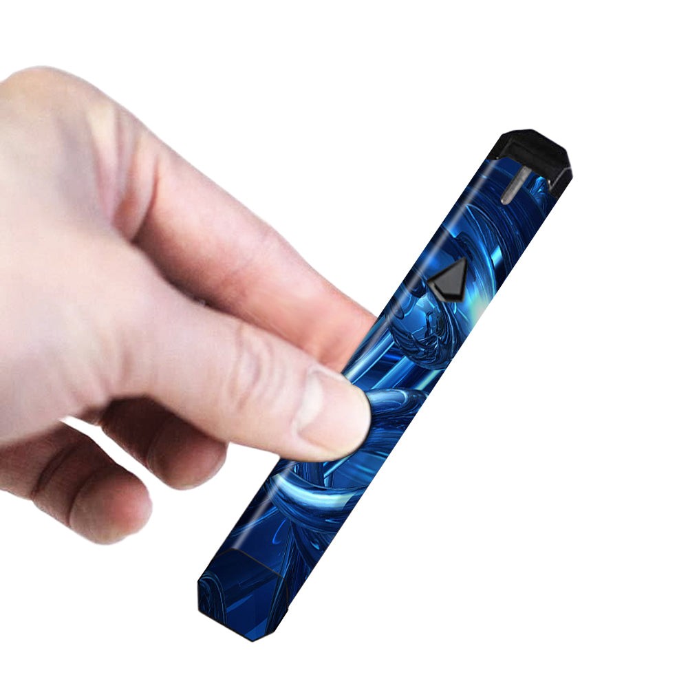  Blue Wierd Glass Tubes Limitless Pulse Ply Rock Skin