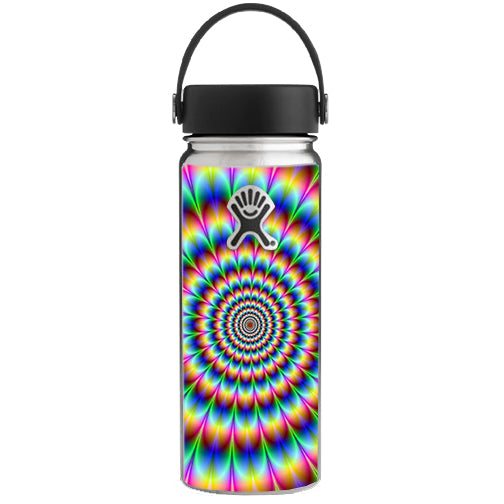  Trippy Hologram Dizzy Hydroflask 18oz Wide Mouth Skin