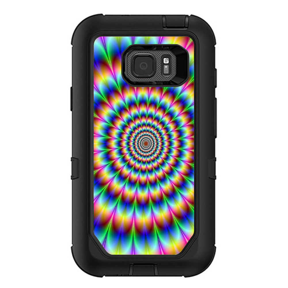  Trippy Hologram Dizzy Otterbox Defender Samsung Galaxy S7 Active Skin