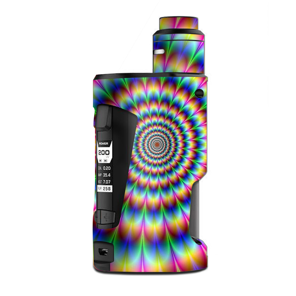  Trippy Hologram Dizzy  G Box Squonk Geek Vape Skin