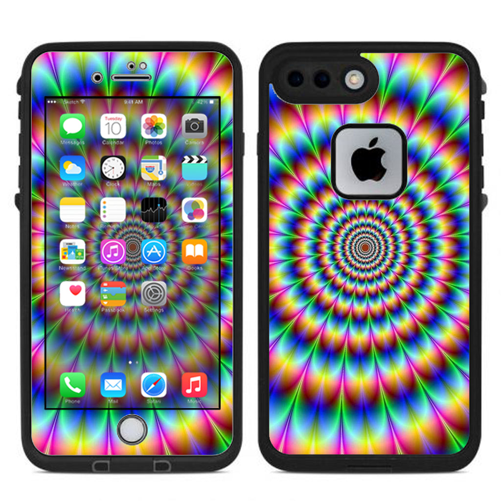  Trippy Hologram Dizzy Lifeproof Fre iPhone 7 Plus or iPhone 8 Plus Skin