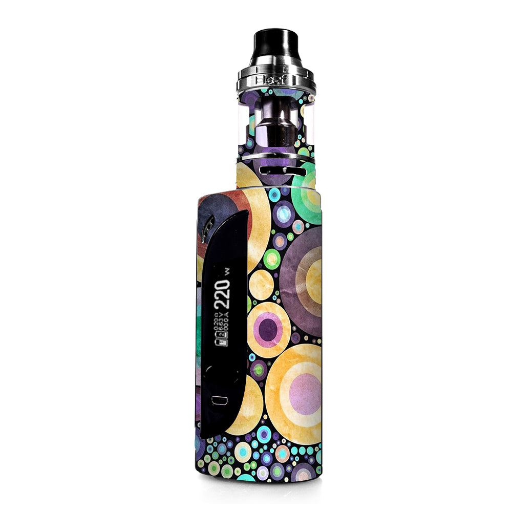  Abstract Circle Canvas  eLeaf IKONN 220 Skin