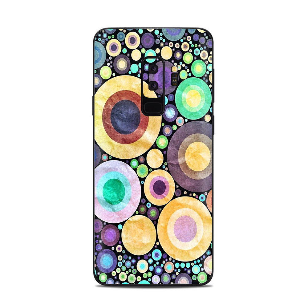  Abstract Circle Canvas  Samsung Galaxy S9 Plus Skin