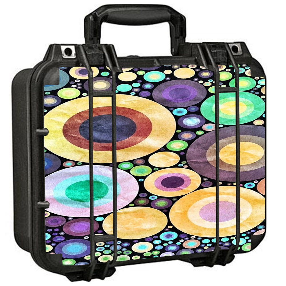  Abstract Circle Canvas Pelican Case 1400 Skin