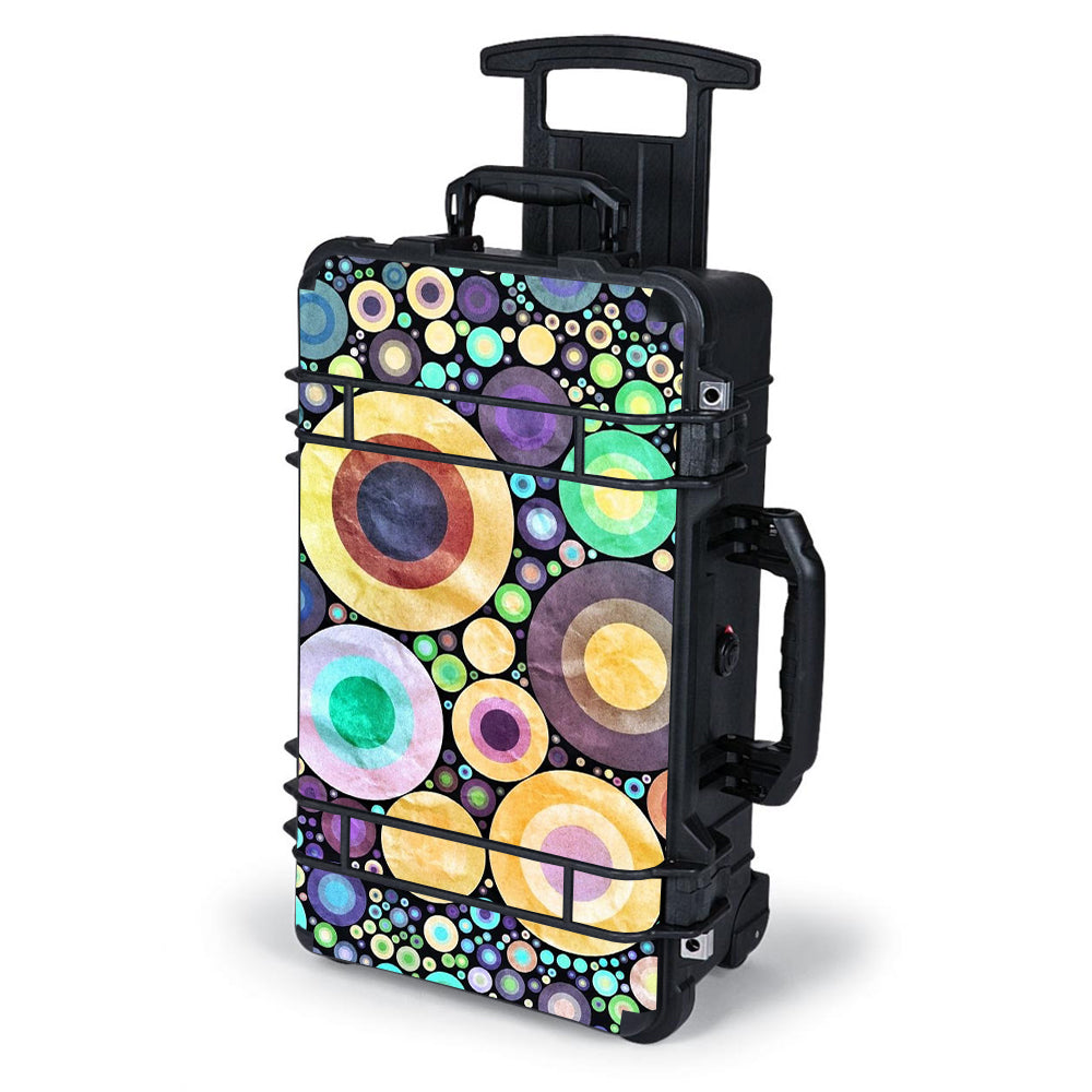  Abstract Circle Canvas Pelican Case 1510 Skin