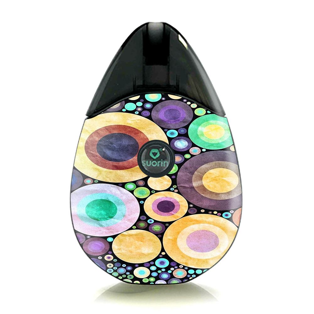  Abstract Circle Canvas  Suorin Drop Skin