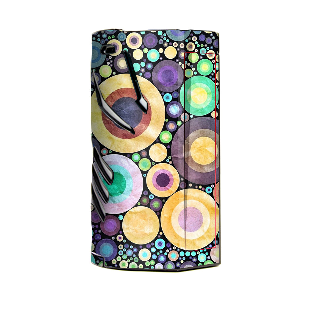  Abstract Circle Canvas  T-Priv 3 Smok Skin