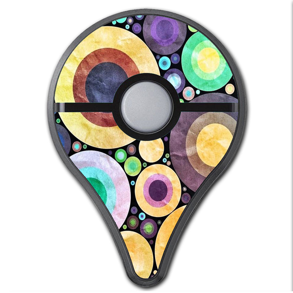  Abstract Circle Canvas  Pokemon Go Plus Skin