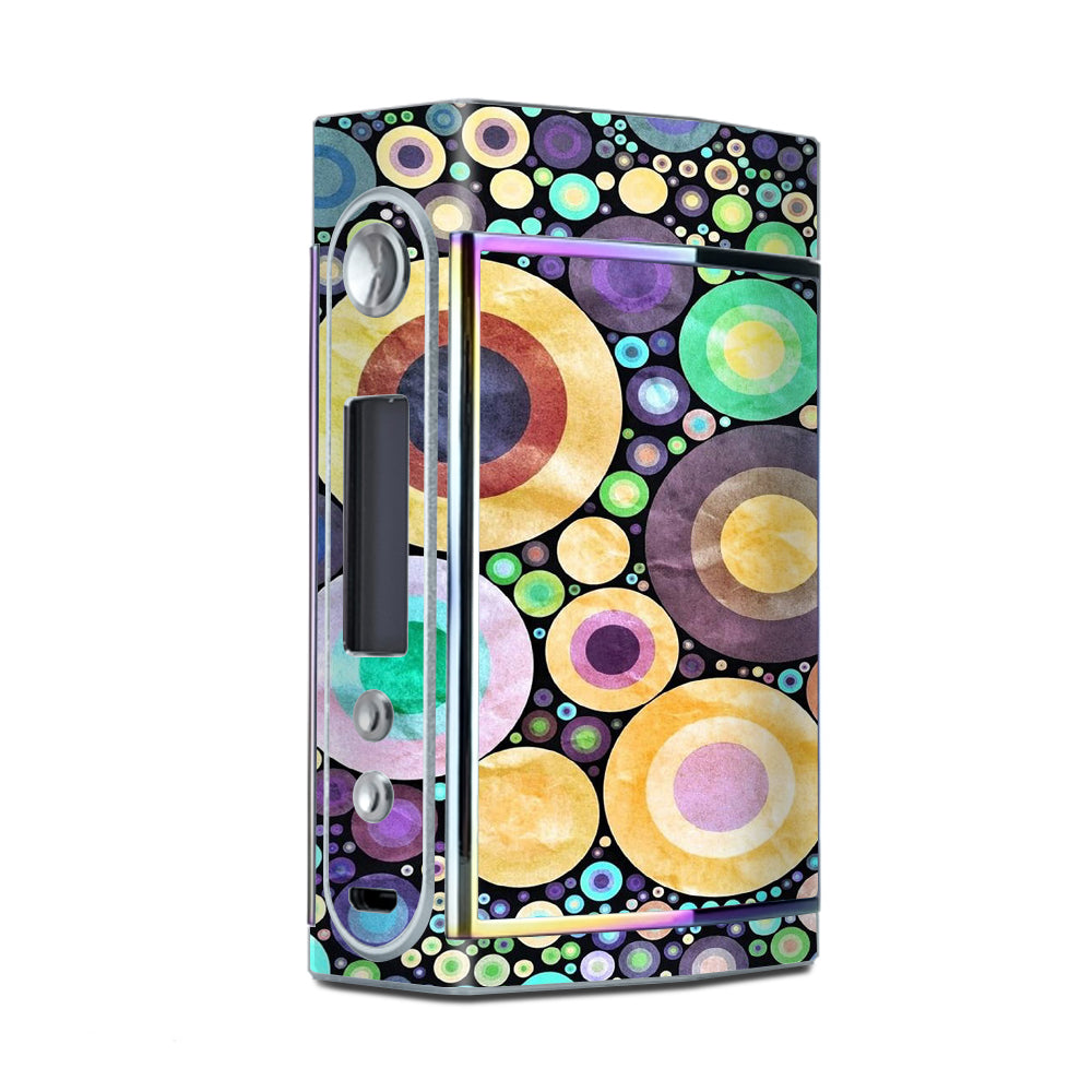  Abstract Circle Canvas  Too VooPoo Skin