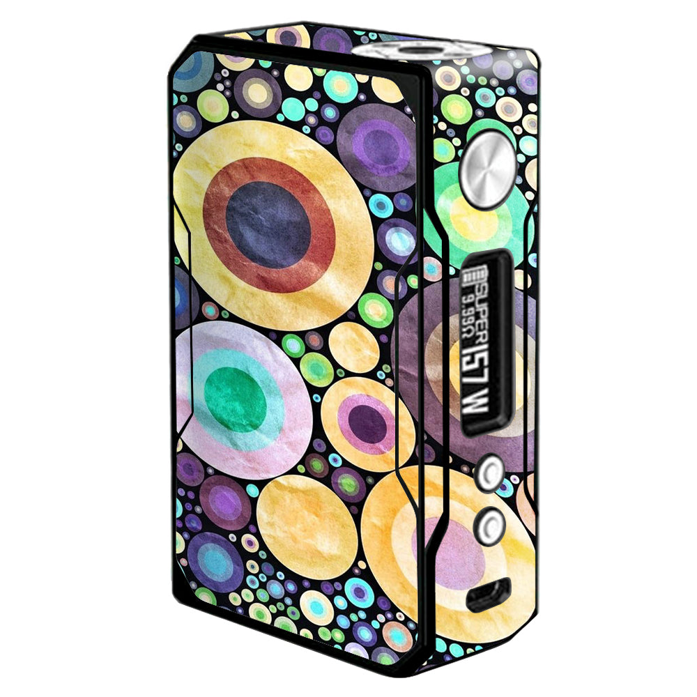  Abstract Circle Canvas  Voopoo Drag 157w Skin