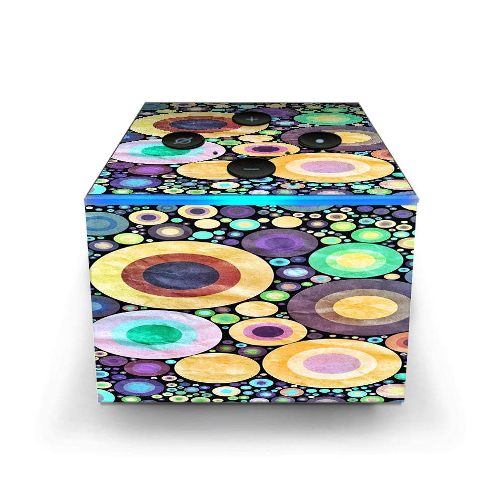  Abstract Circle Canvas  Amazon Fire TV Cube Skin