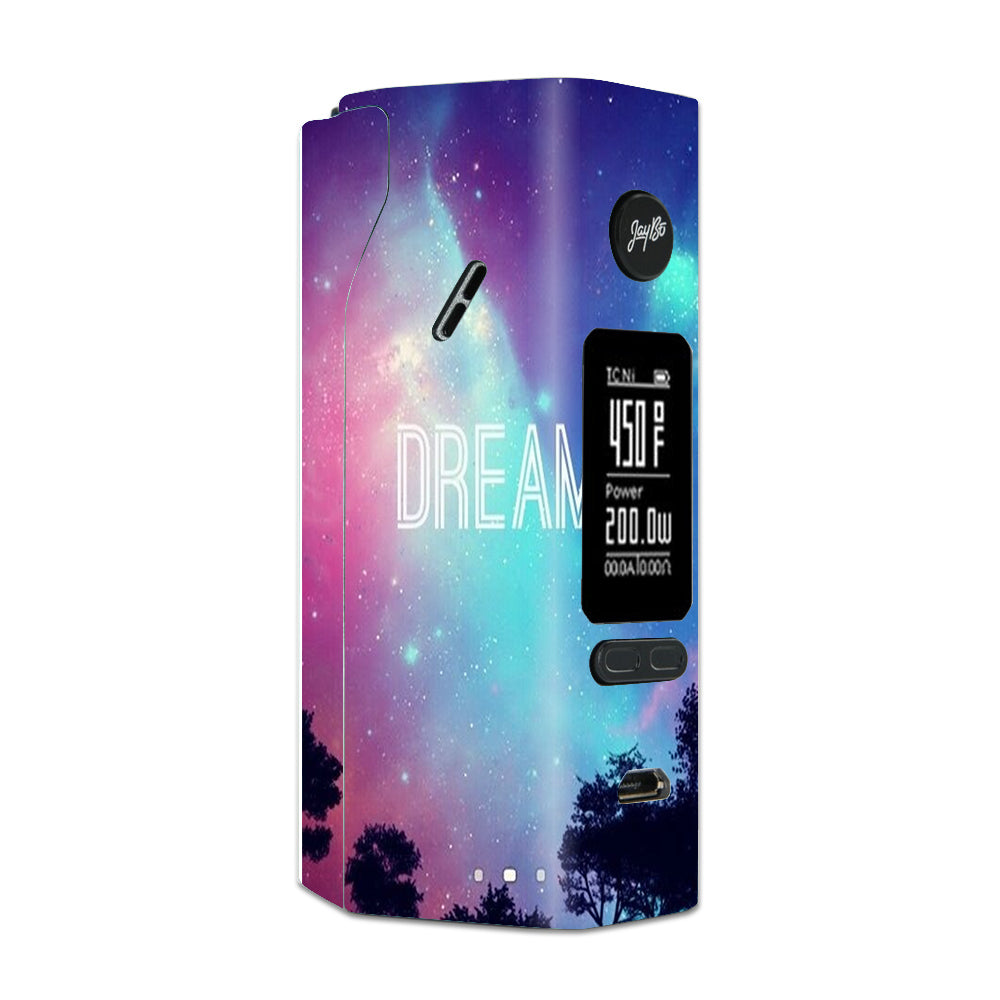  Dream Poem  Galaxy Wismec Reuleaux RX 2/3 combo kit Skin