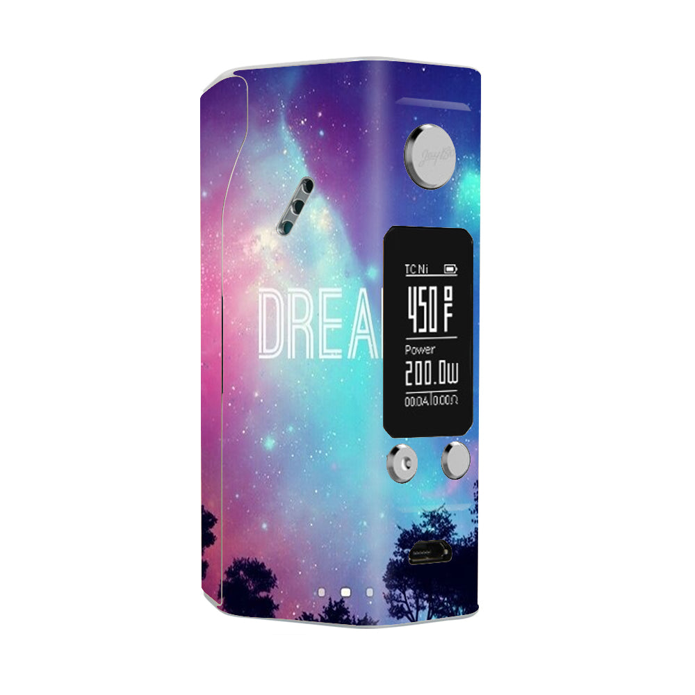  Dream Poem  Galaxy Wismec Reuleaux RX200S Skin