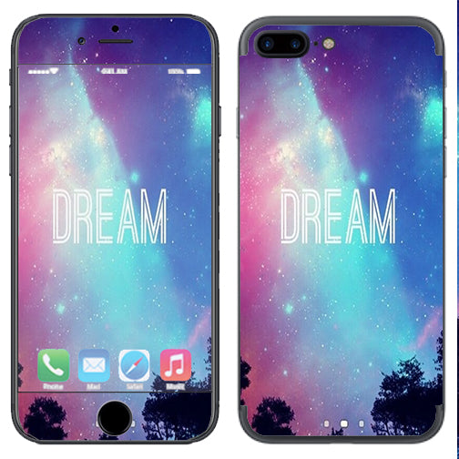  Dream Poem  Galaxy Apple  iPhone 7+ Plus / iPhone 8+ Plus Skin