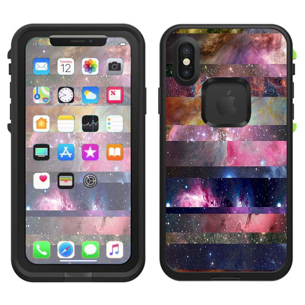  Galaxy Nebula Outer Space  Lifeproof Fre Case iPhone X Skin