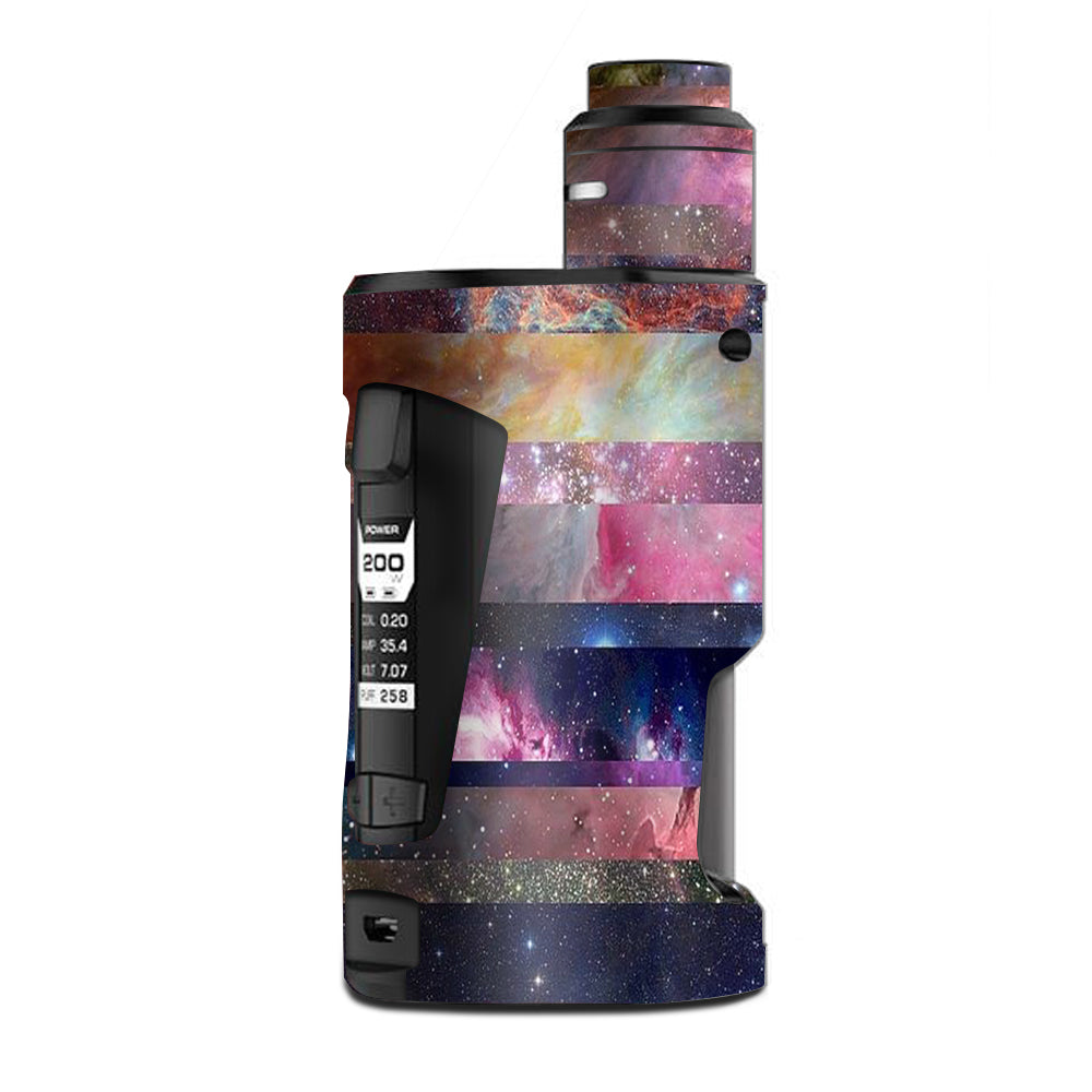 Galaxy Nebula Outer Space  G Box Squonk Geek Vape Skin