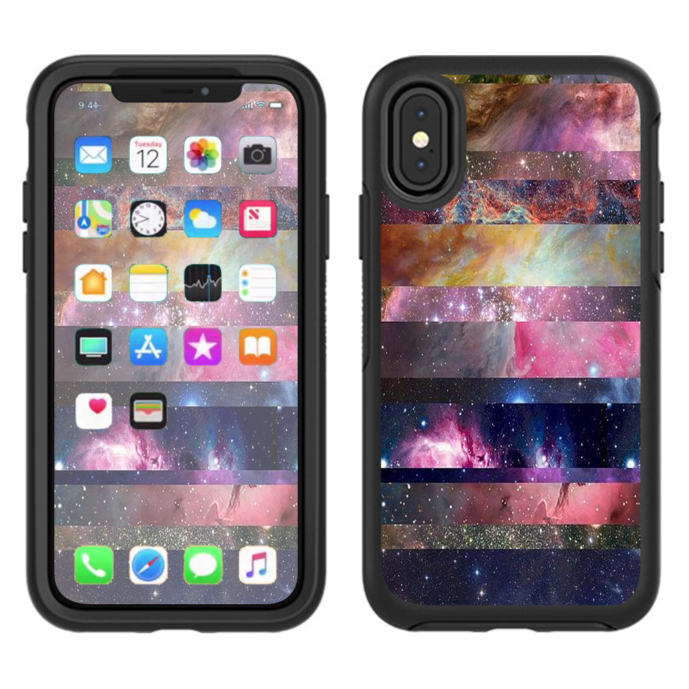  Galaxy Nebula Outer Space  Otterbox Defender Apple iPhone X Skin