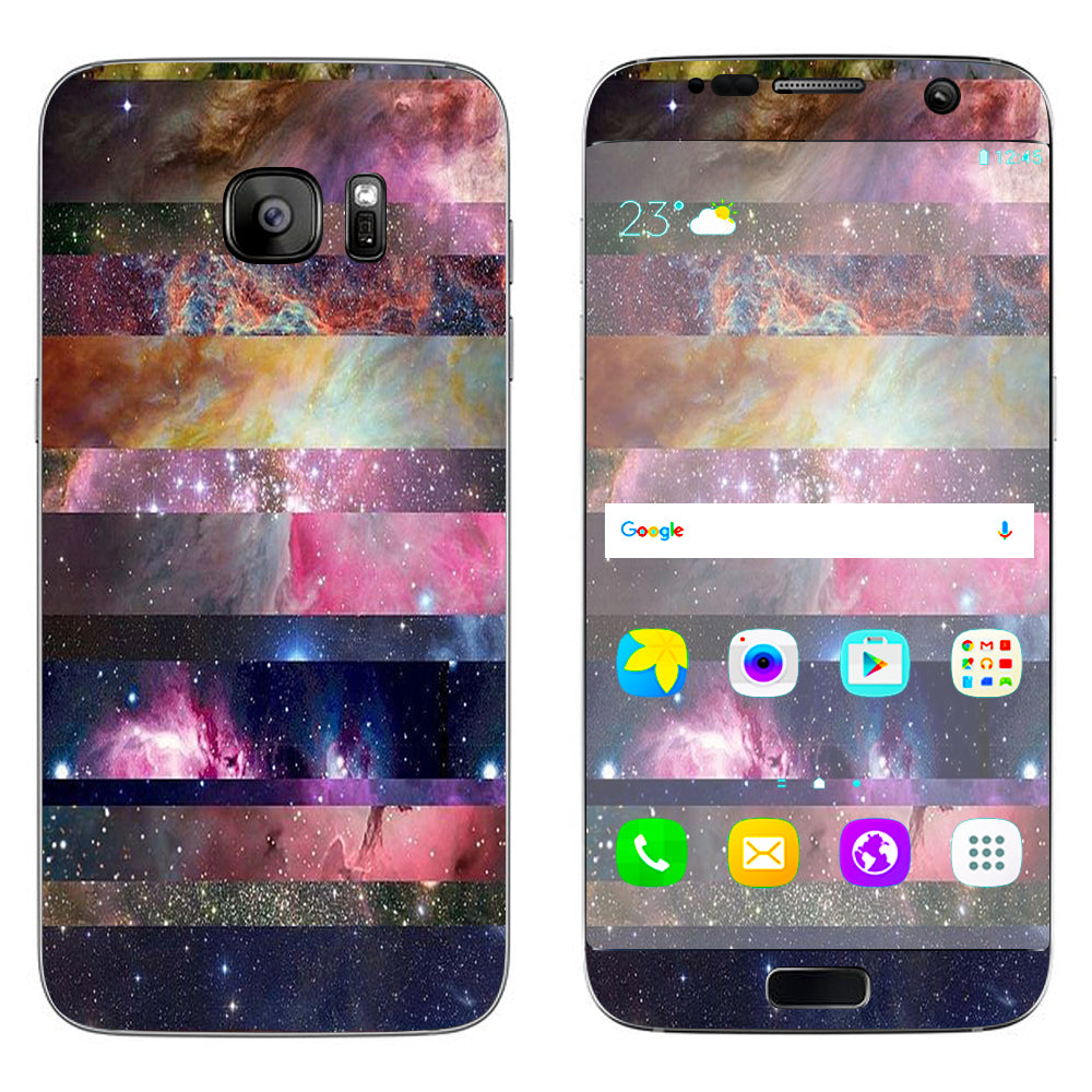  Galaxy Nebula Outer Space  Samsung Galaxy S7 Edge Skin