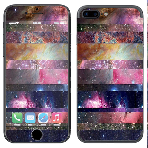  Galaxy Nebula Outer Space Apple  iPhone 7+ Plus / iPhone 8+ Plus Skin