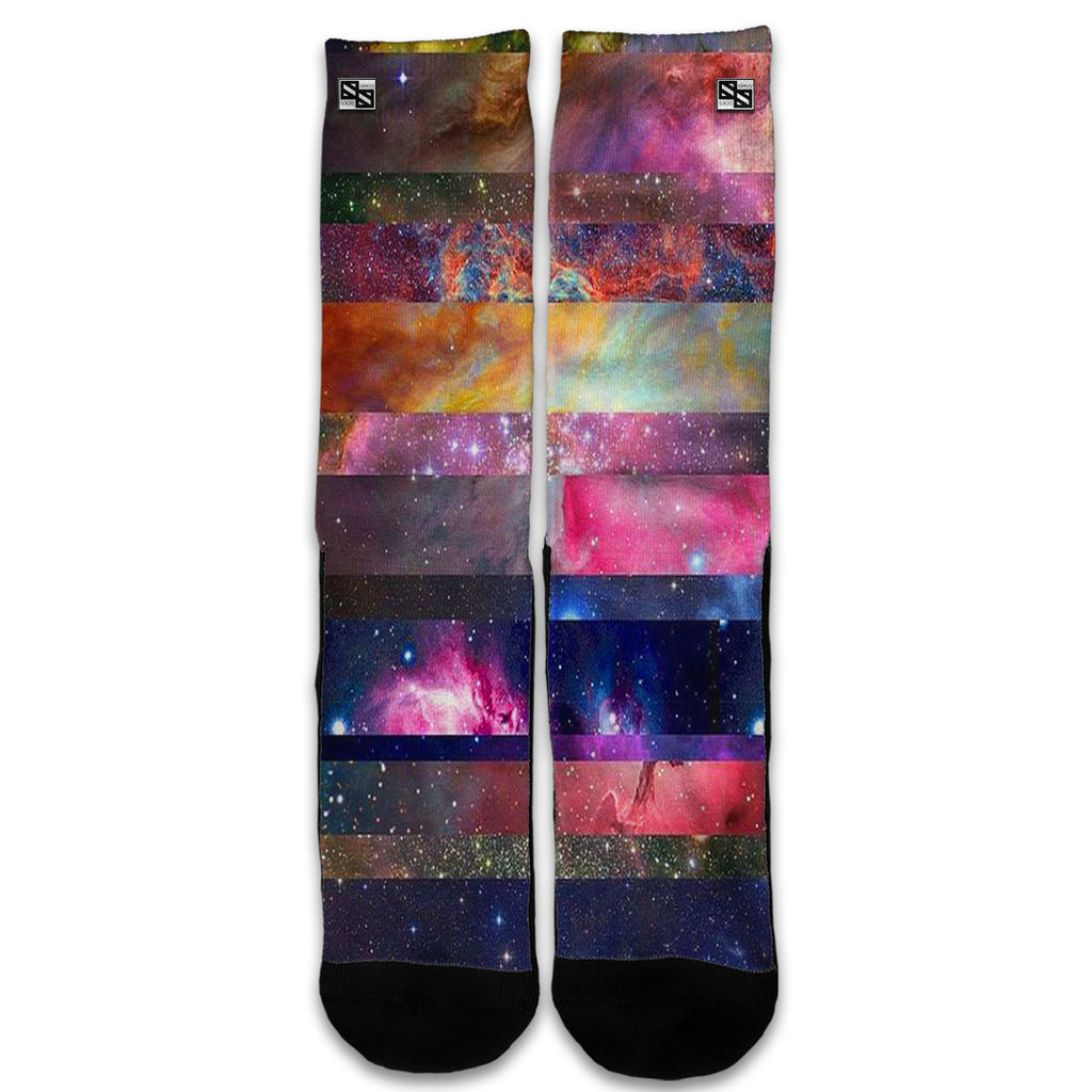  Galaxy Nebula Outer Space Universal Socks